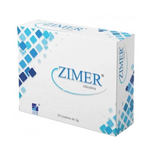 ZIMER 1200 30BUST - Integratore per le funzioni cognitive, a base di citicolina