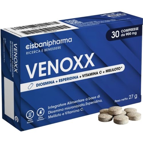 VENOXX 30COMPRESSE - integratore per emorroidi e insufficienza venosa VENOXX 30COMPRESSE - integratore per emorroidi e insufficienza venosa