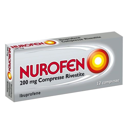 NUROFEN 12CPR RIV 200MG - SCAD. 12/2026 - farmaco antinfiammatorio utile per ridurre il dolore e il gonfiore provocati dall'infiammazione e la febbre