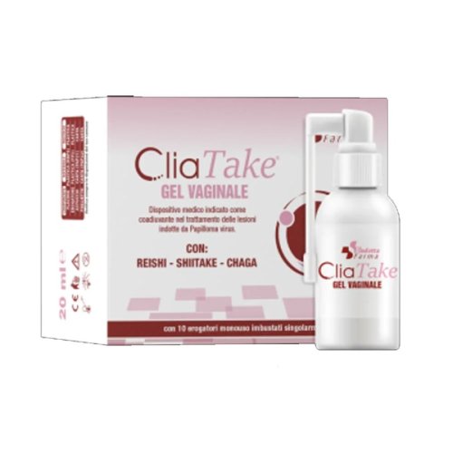 CLIATAKE GEL 20ML - Supporto alla Salute Vaginale e al Trattamento delle Lesioni da Papilloma Virus