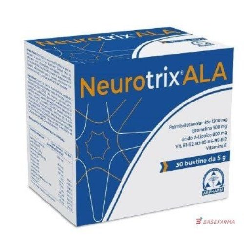 NEUROTRIX ALA 30BUST - Integratore formulato per supportare la salute del sistema nervoso, con particolare attenzione a memoria, concentrazione e benessere mentale NEUROTRIX ALA 30BUST - Integratore formulato per supportare la salute del sistema nervoso, con particolare attenzione a memoria, concentrazione e benessere mentale