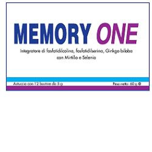 MEMORY ONE INTEGRATORE DIET 12BS 60G