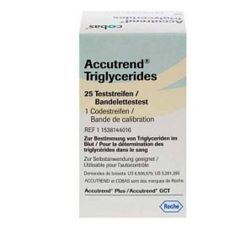 ACCUTREND TRIGLICERIDI AV 1538144 25 STR