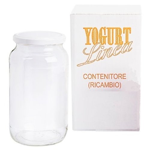 YOGURT LINEA VASO VETRO RICAMB1L