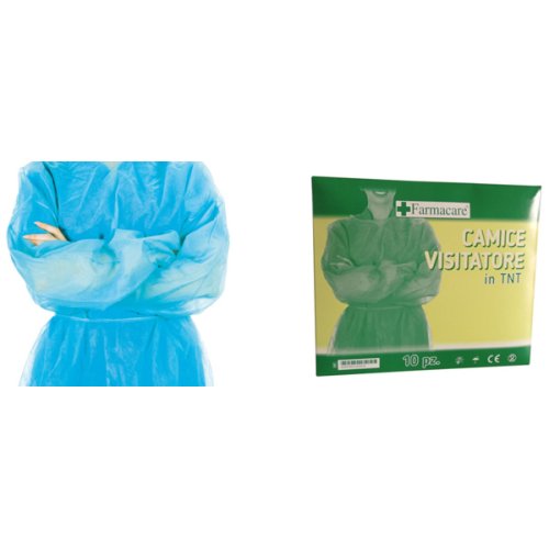 CAMICE VISITATORE TNT VER 10PZ