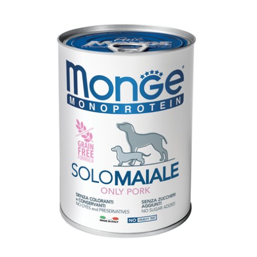 MONGE MONOPROT 100% MAIALE400G