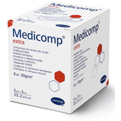 GARZA MEDICOMP EX TNT 5X5 50PZ