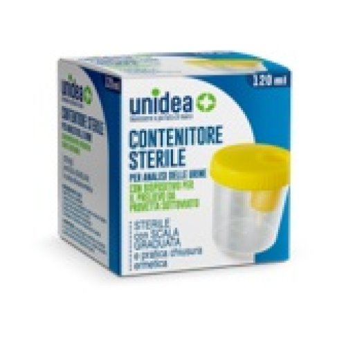 UNIDEA CONT URINE C/PREL  120ML