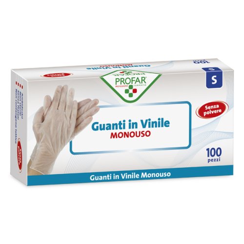 PROFAR GUANTO VINILE      S      100 PZ