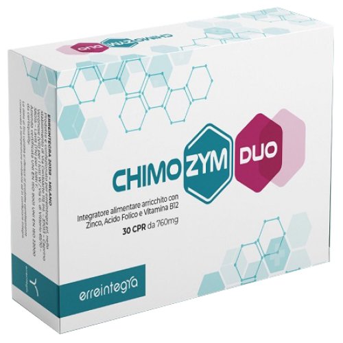 CHIMOZYM DUO 30CPR 760MG