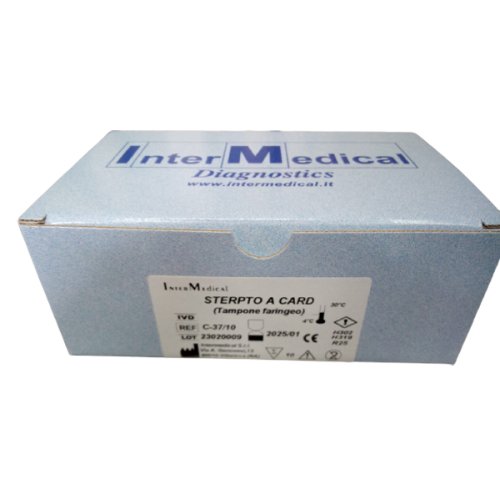 TEST STREPTO A INTERMEDICAL 10PZ