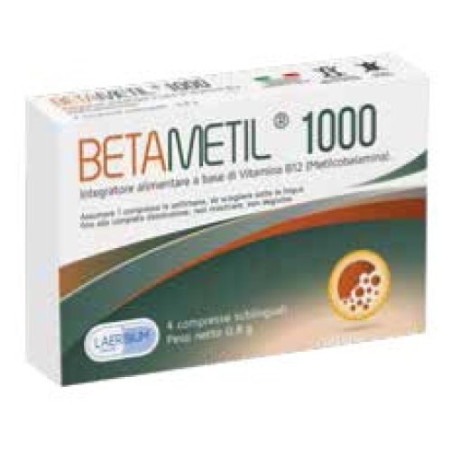 BETAMETIL 1000 4CPR SUBLINGUAL