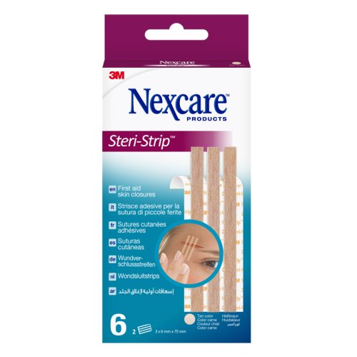 NEXCARE STERI STRIP CARNE 6X75   6   PZ