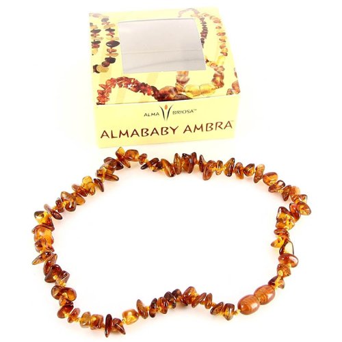<ALMABABY AMBRA COGNAC