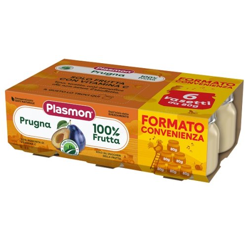 PLASMON OMOG PRUGNA 6X80G