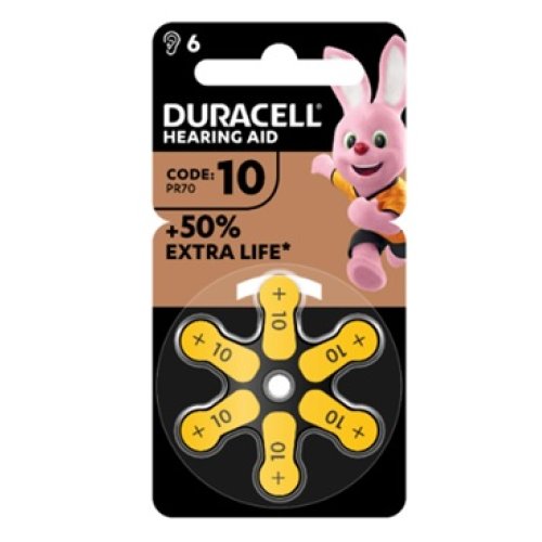 DURACELL EASY TAB 10 GIALL
