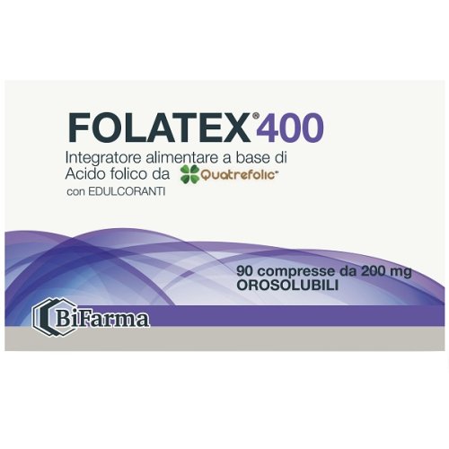 FOLATEX 400 90CPR 200MG