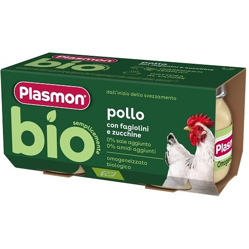 PLASMON BIO OM POLLO 2X80G