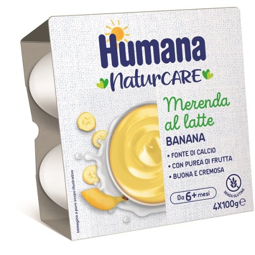 HUMANA MERENDA BANANA 4PZ