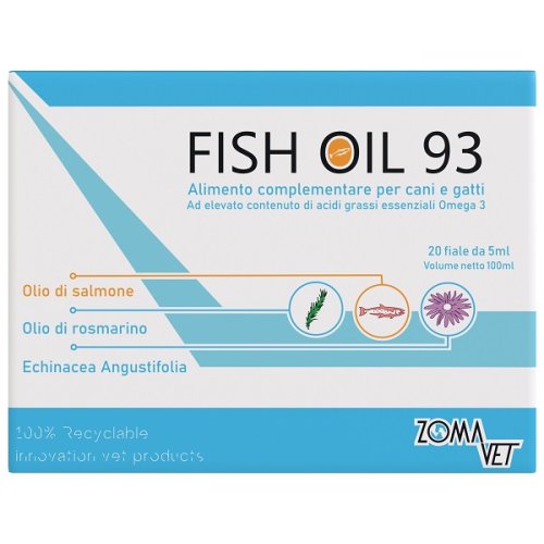 ZOMAVET FISH OIL 93       5ML     20 FIA
