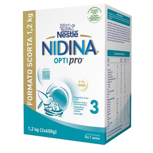 NIDINA OPTIPRO 3 POLV 2PZ 600G