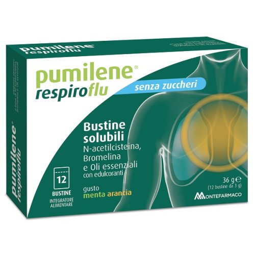 PUMILENE RESPIRO FLU 12BS