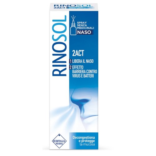 RINOSOL 2ACT SPRAY NASALE 15ML