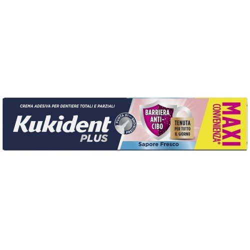 KUKIDENT PLUS BARRIERA ANTI-CIBO SAPORE FRESCO 57G