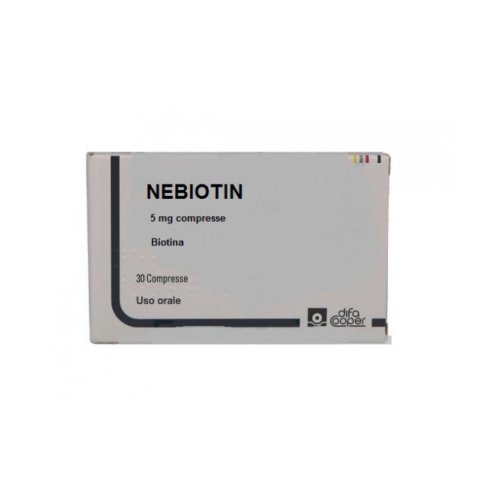 NEBIOTIN 30 CPR 5MG