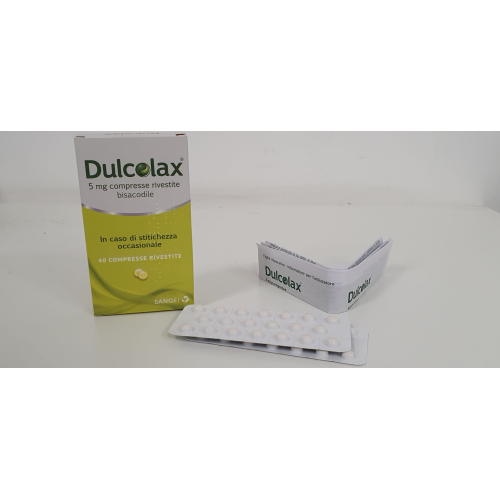 DULCOLAX 40CPR RIV 5MG