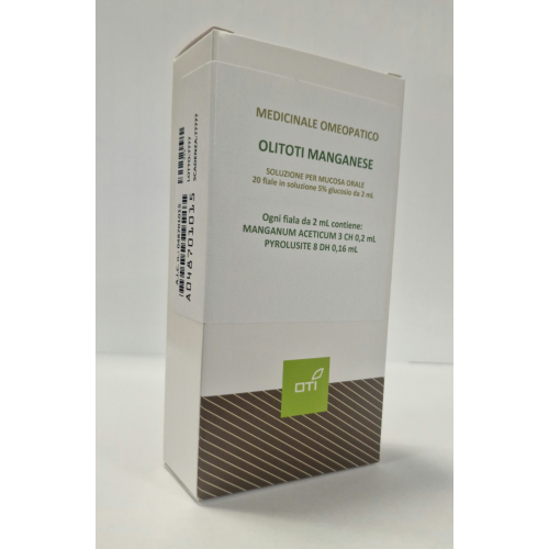 <OLITOTI MANGANESE GLUCO *        20 FIA