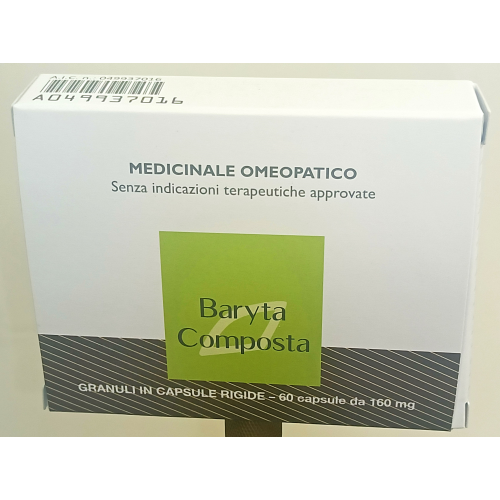 BARYTA COMPOSTA*60CPS 160MG