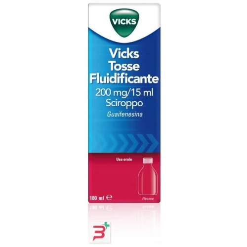 VICKS TOSSE FLUIDIF FL 180ML