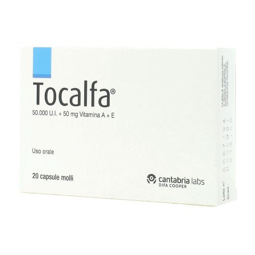 TOCALFA*20CPS MOLLI 50000UI+50