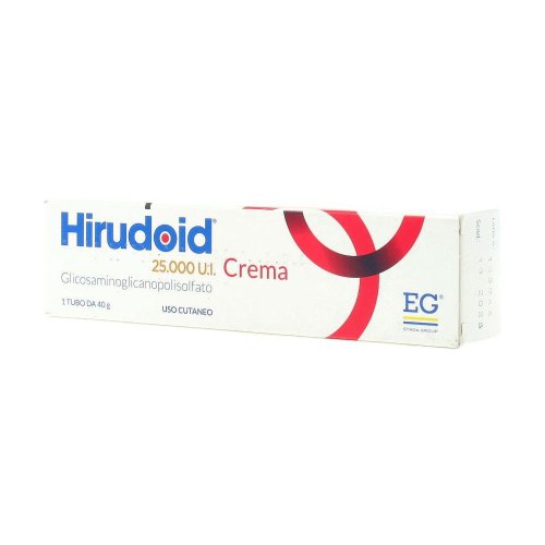 HIRUDOID 25000UI*CREMA 40G - Medicinale per trattare attività antinfiammatoria e antitrombotica