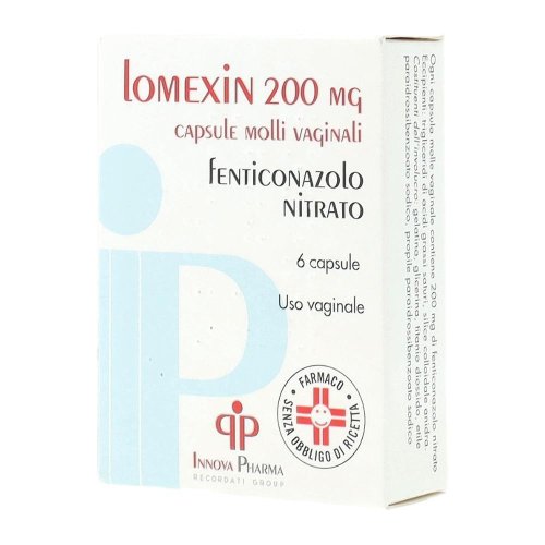 LOMEXIN*6 OV. VAG. 200 MG LOMEXIN*6 OV. VAG. 200 MG