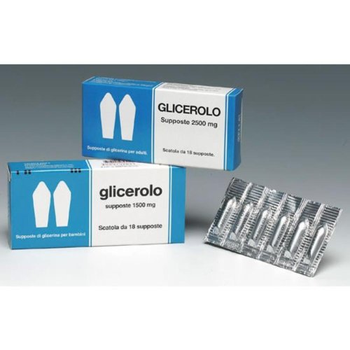 GLICEROLO BB SELLA        1375MG 18  SUP