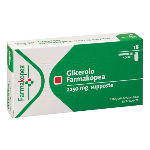 GLICEROLO AD              2500MG  18 SUP