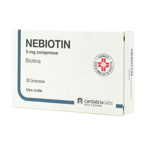 NEBIOTIN 30 CPR 5MG NEBIOTIN 30 CPR 5MG