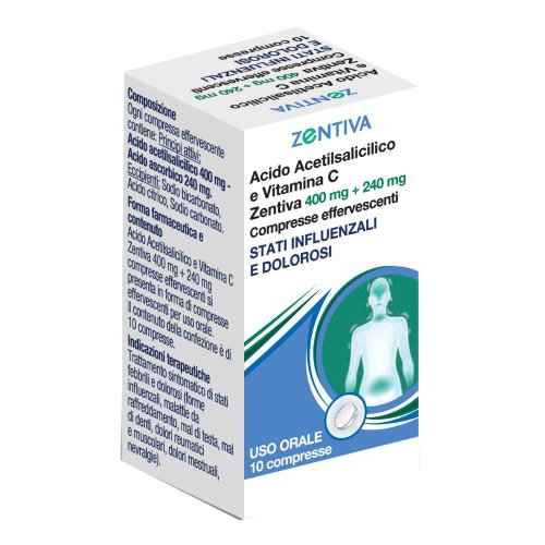 EUSPIFLU 10CPR 400MG+240MG