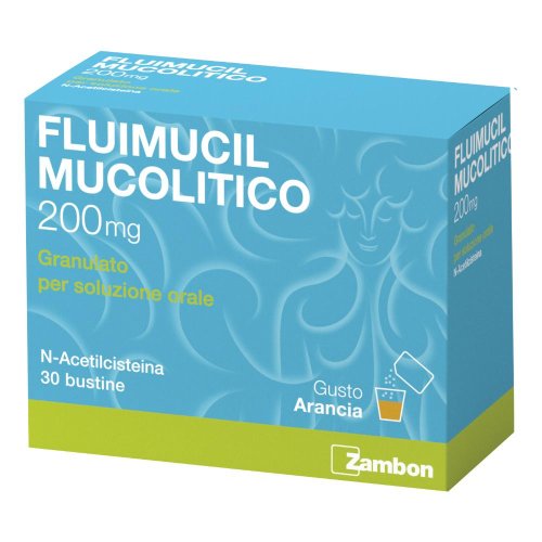 FLUIMUCIL MUCOL. 30 BS 200MG