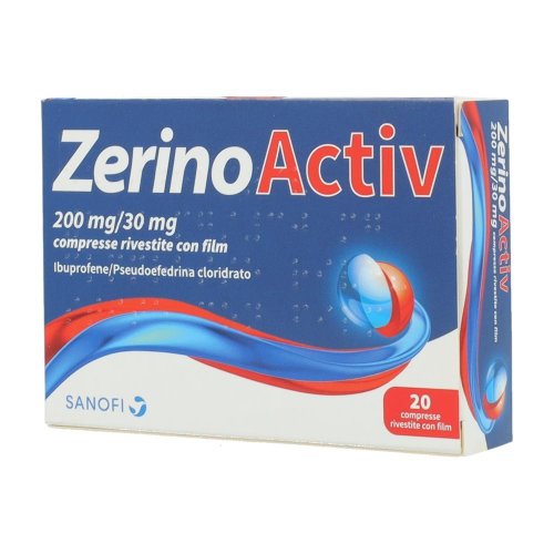 ZERINOACTIV*20CPR 200MG+30MG ZERINOACTIV*20CPR 200MG+30MG
