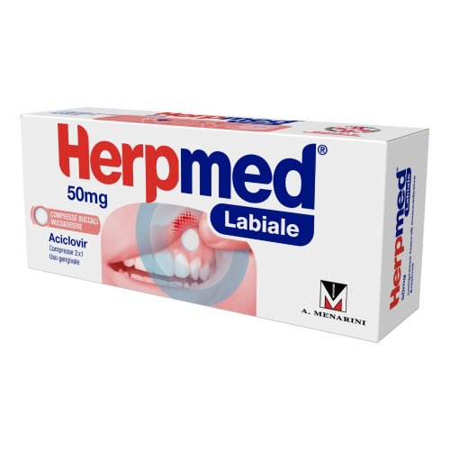 HERPMED LABIALE 50 2CPR BU