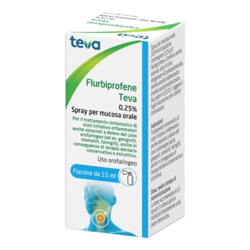 FLURBIPROFENE TE*OS SPRAY 15ML