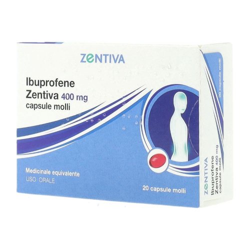 IBUPROFENE ZEN*20CPS 400MG - Farmaco antinfiammatorio non steroideo (FANS) che viene utilizzato per alleviare il dolore, ridurre l'infiammazione e abbassare la febbre