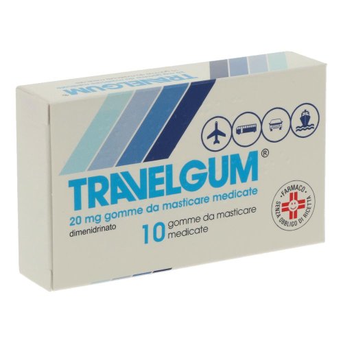 TRAVELGUM 10GOMME MAST 20MG