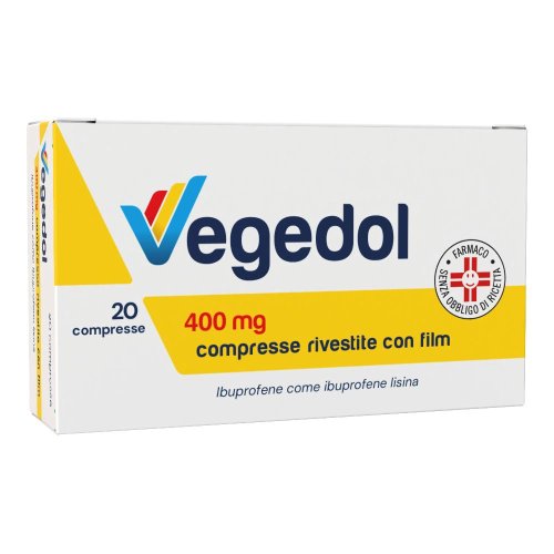VEGEDOL 400MG 20CPR RIV