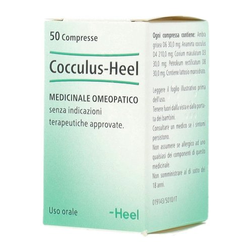 COCCULUS HEEL 50CPR COCCULUS HEEL 50CPR