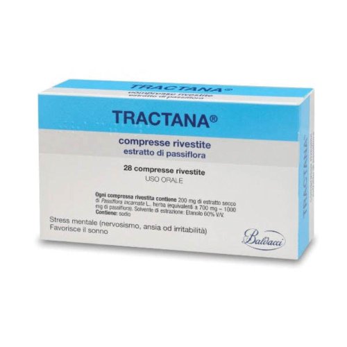 TRACTANA*28CPR RIV 200MG -  Medicinale contro lo stress mentale da 28 compresse rivestite