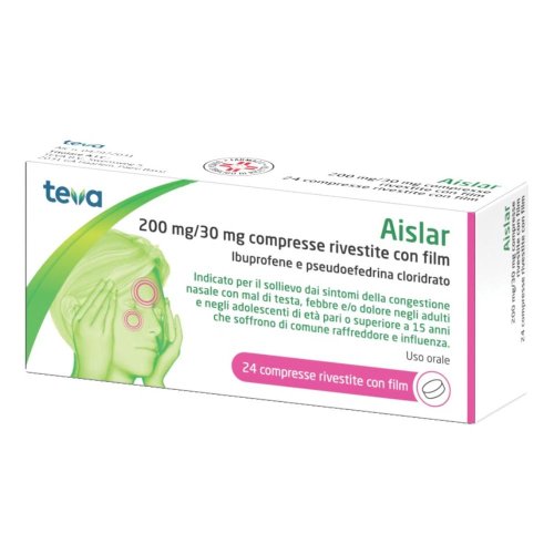AISLAR 24CPR RIV 200MG+30MG